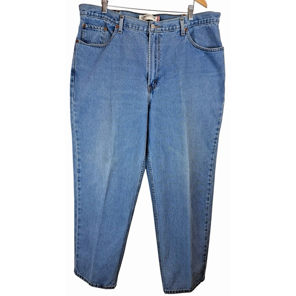 Vintage Levis 560 Jeans Mens 42x30 Blue Cotton Denim Comfort Fit‎ Loose Tapered